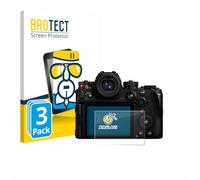BROTECT Protector Pantalla Cristal para Panasonic Lumix DC-S1II Protector Vidrio (3 Unidades) - [Dureza 9H, Anti-Arañazos]