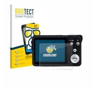 BROTECT Protector Pantalla Cristal para Rollei Compactline 880 Protector Vidrio - [Dureza 9H, Anti-Arañazos]