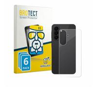 BROTECT Protector Pantalla Cristal para Samsung Galaxy A27 5G (Trasero) Protector Vidrio (6 Unidades) - [Dureza 9H, Anti-Arañazos]