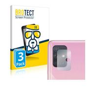 BROTECT Protector Pantalla Cristal para Samsung Galaxy A51 (SÓLO Cámara) Protector Vidrio (3 Unidades) - [Dureza 9H, Anti-Arañazos]