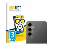 BROTECT Protector Pantalla Cristal para Samsung Galaxy S24 FE (SÓLO Cámara) Protector Vidrio (3 Unidades) - [Dureza 9H, Anti-Arañazos]
