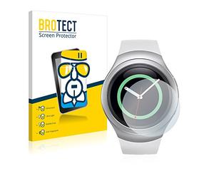BROTECT Protector Pantalla Cristal para Samsung Gear S2 Protector Vidrio - [Dureza 9H, Anti-Arañazos]
