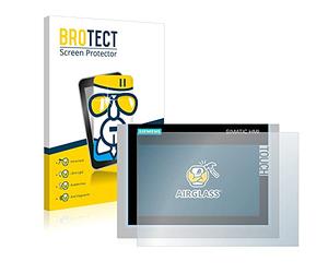 BROTECT Protector Pantalla Cristal para Siemens Simatic HMI TP700 Comfort Protector Vidrio - [Dureza 9H, Anti-Arañazos]