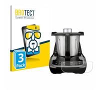 BROTECT Protector Pantalla Cristal para SilverCrest Monsieur Cuisine compact Protector Vidrio (3 Unidades) - [Dureza 9H, Anti-Arañazos]