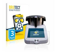 BROTECT Protector Pantalla Cristal para SilverCrest Monsieur Cuisine Smart Protector Vidrio (3 Unidades) - [Dureza 9H, Anti-Arañazos]
