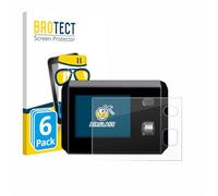 BROTECT Protector Pantalla Cristal para SkyRC MC5000 Protector Vidrio (6 Unidades) - [Dureza 9H, Anti-Arañazos]