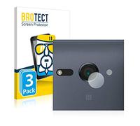 BROTECT Protector Pantalla Cristal para Sony Xperia XZ2 Compact (SÓLO Cámara) Protector Vidrio (3 Unidades) - [Dureza 9H, Anti-Arañazos]