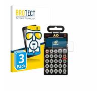 BROTECT Protector Pantalla Cristal para Teenage Engineering PO-33 K.O! Protector Vidrio (3 Unidades) - [Dureza 9H, Anti-Arañazos]