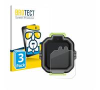BROTECT Protector Pantalla Cristal para TickTalk 5 Smart Watch Protector Vidrio (3 Unidades) - [Dureza 9H, Anti-Arañazos]