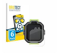 BROTECT Protector Pantalla Cristal para TickTalk 5 Smart Watch Protector Vidrio (6 Unidades) - [Dureza 9H, Anti-Arañazos]