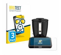 BROTECT Protector Pantalla Cristal para Vorwerk Thermomix TM7 Protector Vidrio (3 Unidades) - [Dureza 9H, Anti-Arañazos]