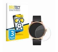 BROTECT Protector Pantalla Cristal para Withings ScanWatch Light Protector Vidrio (3 Unidades) - [Dureza 9H, Anti-Arañazos]