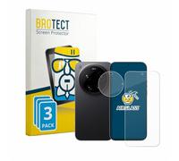 BROTECT Protector Pantalla Cristal para Xiaomi 17 Ultra (Frontal+Cámara) Protector Vidrio (3 Unidades) - [Dureza 9H, Anti-Arañazos]