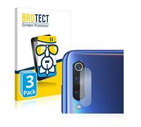 BROTECT Protector Pantalla Cristal para Xiaomi Mi 9 / Mi CC9 (Cámara trasera) Protector Vidrio (3 Unidades) - [Dureza 9H, Anti-Arañazos]