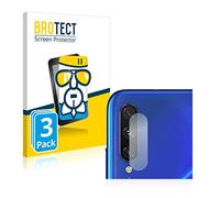 BROTECT Protector Pantalla Cristal para Xiaomi Mi A3 (SÓLO Cámara) Protector Vidrio (3 Unidades) - [Dureza 9H, Anti-Arañazos]