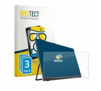 BROTECT Protector Pantalla Cristal para Yodoit PTM18 18.5" Protector Vidrio (3 Unidades) - [Dureza 9H, Anti-Arañazos]