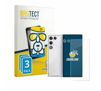 BROTECT Protector Pantalla Cristal para ZTE Nubia Red Magic 11 Air (Frontal+Cámara) Protector Vidrio (3 Unidades) - [Dureza 9H, Anti-Arañazos]