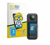 BROTECT Protector Pantalla Mate Cristal para Akaso 360 (3 Unidades) Protección Anti-Reflejos