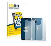 BROTECT Protector Pantalla Mate Cristal para Apple iPhone 13 mini (Frontal+Trasero) Protección Anti-Reflejos