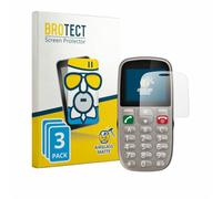 BROTECT Protector Pantalla Mate Cristal para Gigaset GL395 (3 Unidades) Protección Anti-Reflejos