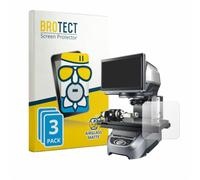 BROTECT Protector Pantalla Mate Cristal para Keyence IM-8020 Tapa de cristal (3 Unidades) Protección Anti-Reflejos