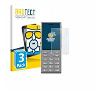 BROTECT Protector Pantalla Mate Cristal para Nokia 130 Music (3 Unidades) Protección Anti-Reflejos