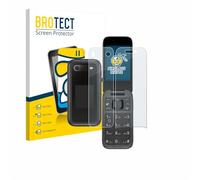 BROTECT Protector Pantalla Mate Cristal para Nokia 2660 Flip (Frontal+Trasero) Protección Anti-Reflejos