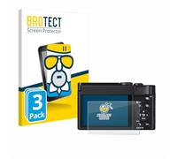 BROTECT Protector Pantalla Mate Cristal para Panasonic Lumix DC-TZ99 (3 Unidades) Protección Anti-Reflejos
