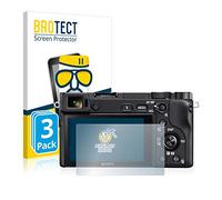 BROTECT Protector Pantalla Mate Cristal para Sony Alpha 6300 (3 Unidades) Protección Anti-Reflejos