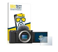 BROTECT Protector Pantalla Mate Cristal para Sony Alpha ZV-E10 Protección Anti-Reflejos