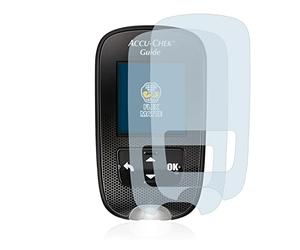 BROTECT Protector Pantalla para Accu-Chek Guide | 2 Unidades Mate Protección Pantalla Made in Germany 3D Curvo Anti-Reflejos Película Completa