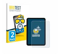 BROTECT Protector Pantalla para Apple iPad Mini 7 WiFi 2024 | 2 Unidades Mate Protección Pantalla Made in Germany Película Anti-Reflejos Anti-Huellas