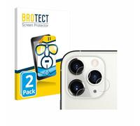BROTECT Protector Pantalla para Apple iPhone 11 Pro (SÓLO Cámara) Protector Transparente (2 Unidades) Anti-Huellas