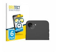 BROTECT Protector Pantalla para Apple iPhone 16e (SÓLO Cámara) Protector Transparente (6 Unidades) Anti-Huellas