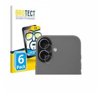 BROTECT Protector Pantalla para Apple iPhone 17 (SÓLO Cámara) Protector Transparente (6 Unidades) Anti-Huellas