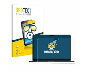 BROTECT Protector Pantalla para Apple MacBook Air 13" M4 2025 / M5 2026 Protector Transparente Anti-Huellas