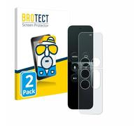 BROTECT Protector Pantalla para Apple Remote Control Apple TV 4 | 2 Unidades Mate Protección Pantalla Made in Germany Película Anti-Reflejos Anti-Huellas