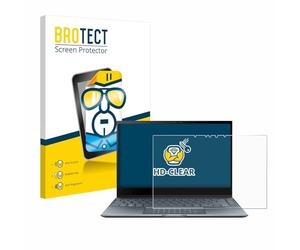 BROTECT Protector Pantalla para ASUS ZenBook Flip 13 UX363EA | Transparente Protección Pantalla Made in Germany Película Claro Anti-Arañazos Case-Friendly