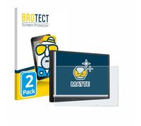 BROTECT Protector Pantalla para Atoto X10 10" X10G211E | 2 Unidades Mate Protección Pantalla Made in Germany Película Anti-Reflejos Anti-Huellas