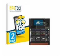 BROTECT Protector Pantalla para Behringer Wing Compact Protector Transparente (2 Unidades) Anti-Huellas