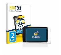 BROTECT Protector Pantalla para BMW Motorrad Navigator VI Protector Transparente (2 Unidades) Anti-Huellas