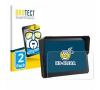 BROTECT Protector Pantalla para Carpuride W702 Pro / W702B Pro 7" Protector Transparente (2 Unidades) Anti-Huellas