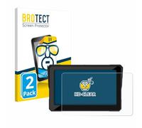 BROTECT Protector Pantalla para Carpuride W702 / W702B / W702H / W712D / W702BS 7" Protector Transparente (2 Unidades) Anti-Huellas
