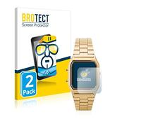 BROTECT Protector Pantalla para Casio AQ-230GA Protector Transparente (2 Unidades) Anti-Huellas
