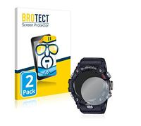 BROTECT Protector Pantalla para Casio G-Shock Mudmaster GG-B100-1AER Protector Transparente (2 Unidades) Anti-Huellas