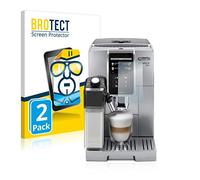 BROTECT Protector Pantalla para DeLonghi Dinamica Plus ECAM370.95.T Protector Transparente (2 Unidades) Anti-Huellas