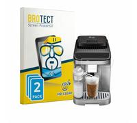 BROTECT Protector Pantalla para DeLonghi Magnifica Duo | 2 Unidades Transparente Protección Pantalla Made in Germany Película Claro Anti-Arañazos Case-Friendly