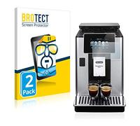 BROTECT Protector Pantalla para DeLonghi PrimaDonna Soul ECAM610.74.MB | 2 Unidades Transparente Protección Pantalla Made in Germany Película Claro Anti-Arañazos Case-Friendly