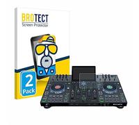 BROTECT Protector Pantalla para Denon DJ Prime 4 | 2 Unidades Mate Protección Pantalla Made in Germany Película Anti-Reflejos Anti-Huellas