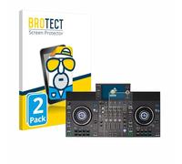 BROTECT Protector Pantalla para Denon DJ SC LIVE 4 | 2 Unidades Mate Protección Pantalla Made in Germany Película Anti-Reflejos Anti-Huellas